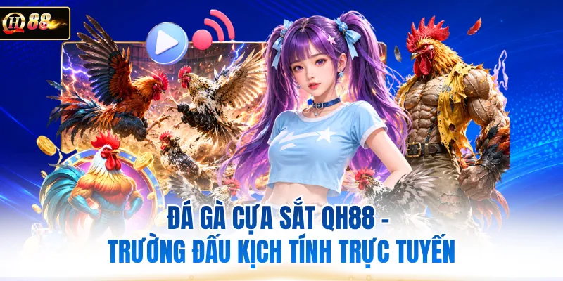 Đá Gà Cựa Sắt QH88 - Trường Đấu Kịch Tính Trực Tuyến