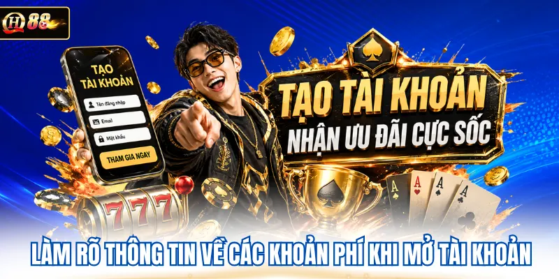 Làm rõ thông tin về các khoản phí khi mở tài khoản